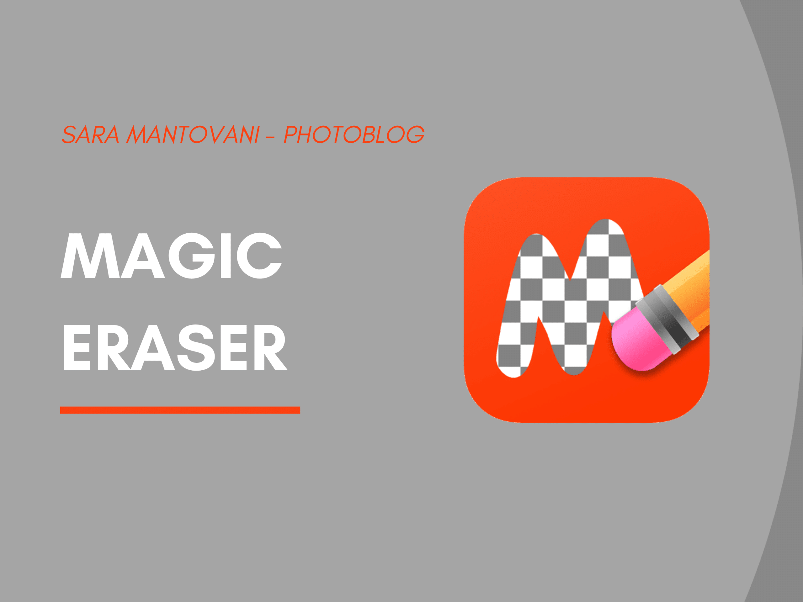Magic Eraser : remove the background of any photos quickly and easily!